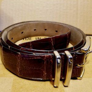 erreghe Cuzzens Crocodile Men's Belt